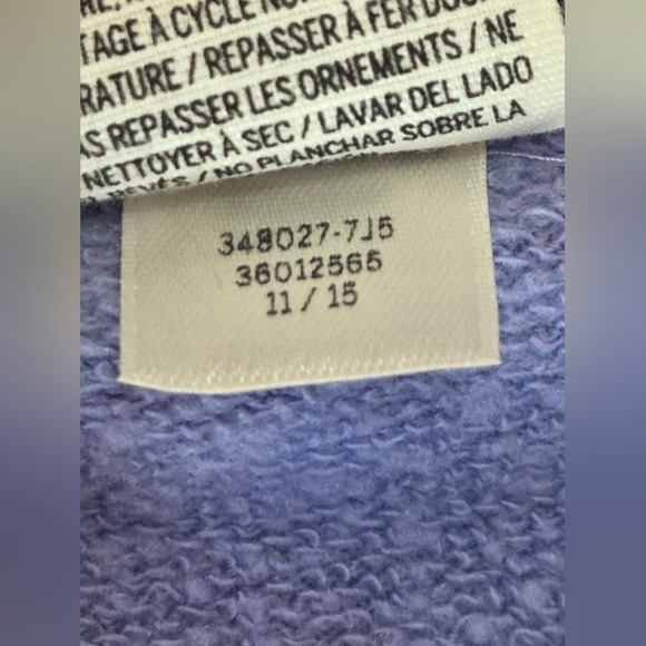 Victoria's Secret PINK Lavender Full Zip Hoodie Women's Small - Picture 4 of 8